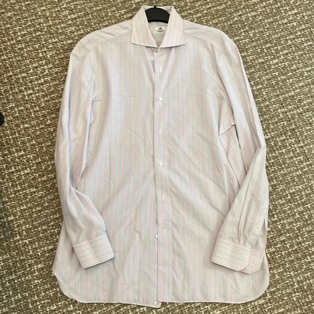 Borrelli striped dress shirt